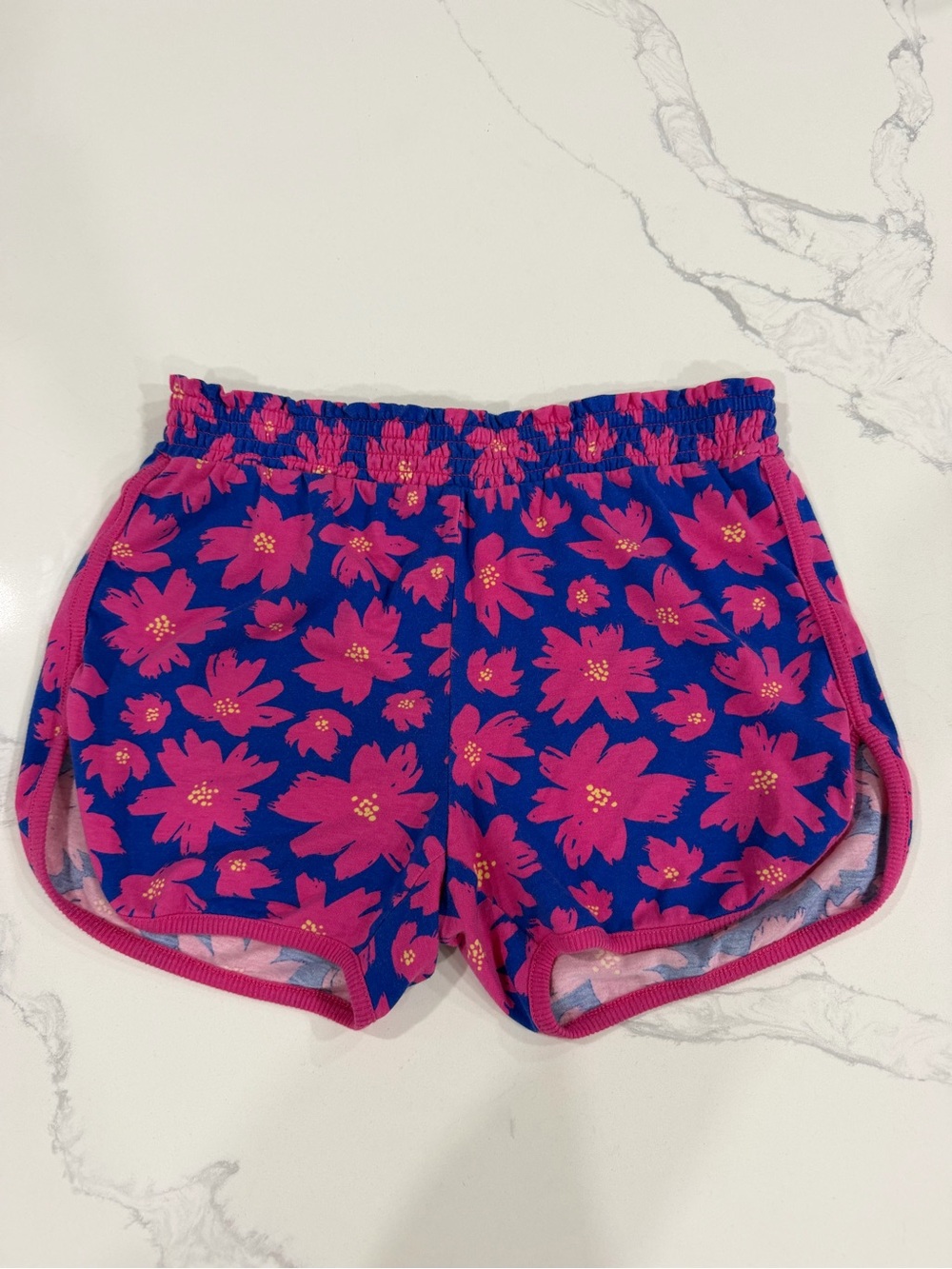 Vera Bradley Art Poppies Pajama Lounge Shorts Pink Blue Floral Size XS